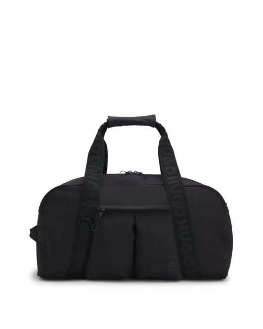 Sac De Voyage Léger Avec Patch Logoté En 3D HUGO pour homme en coloris Black