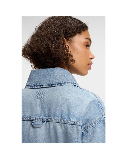 HUGO Blue Relaxed-Fit Blouse
