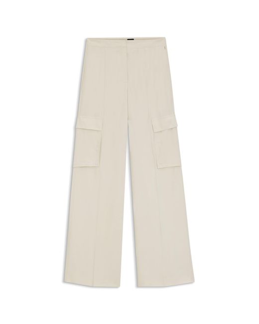Boss Natural Regular-Fit Trousers