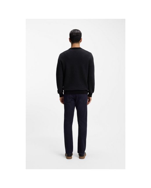 Boss Black Knitted Sweater for men