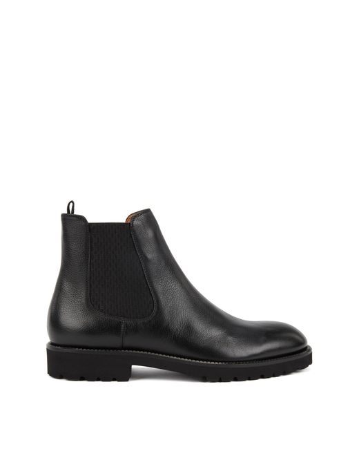 hugo boss appalachia leather chelsea boots