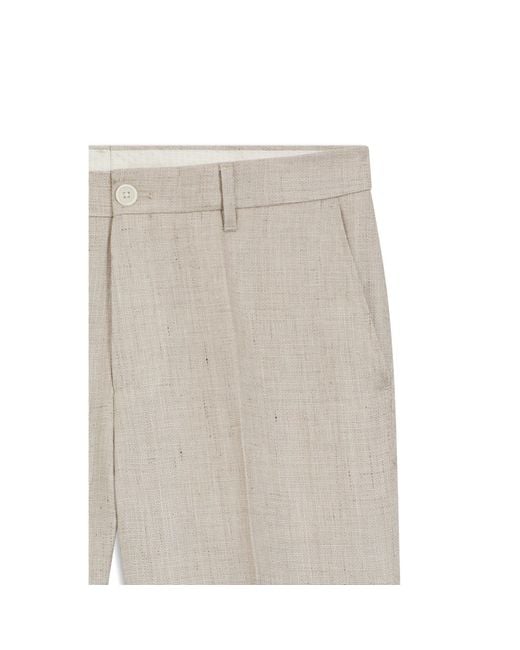 Boss Natural Slim-Fit Trousers for men