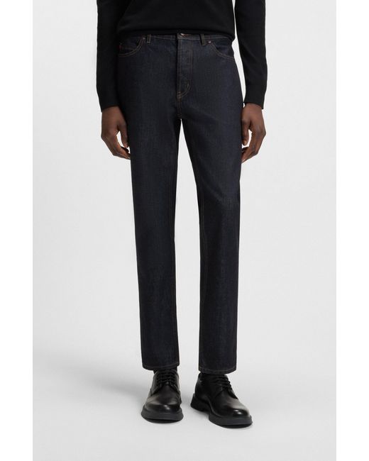 HUGO Black Dark Blue Men's Jeans Size 32/32 for men