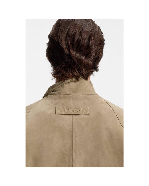 HUGO Natural Regular-Fit Jacket for men