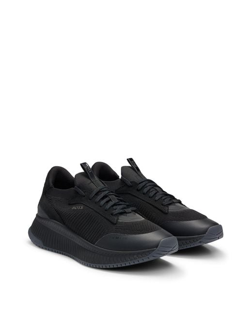 Boss Black Ttnm Evo Trainers With Knitted Upper for men