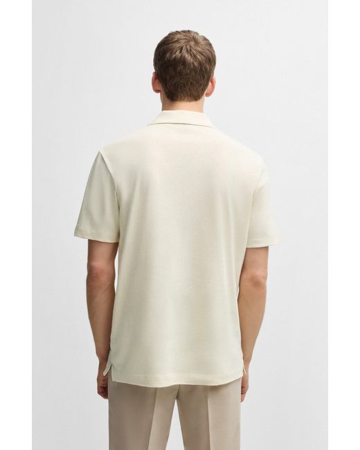 Boss Natural White Men's Polo Shirts Size M for men