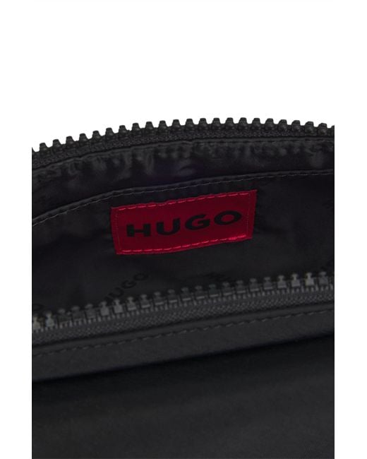 HUGO Verstellbare Gürteltasche Mit Tonalem Logo in Black für Herren