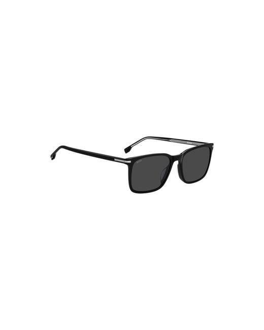 Boss Black Acetate Sunglasses With-Tone Trims for men
