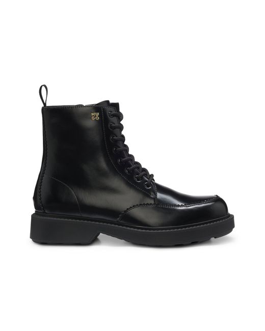 Stivali Stringati di HUGO in Black