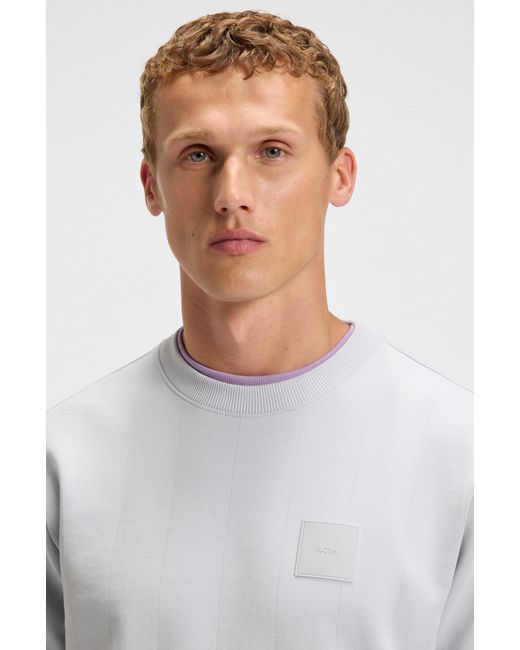 Boss Gray Light Grey Men's Tracksuits Size M for men