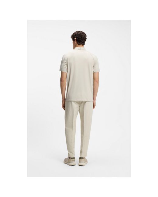 Boss Natural Active Polo Shirt With Moisture Management for men