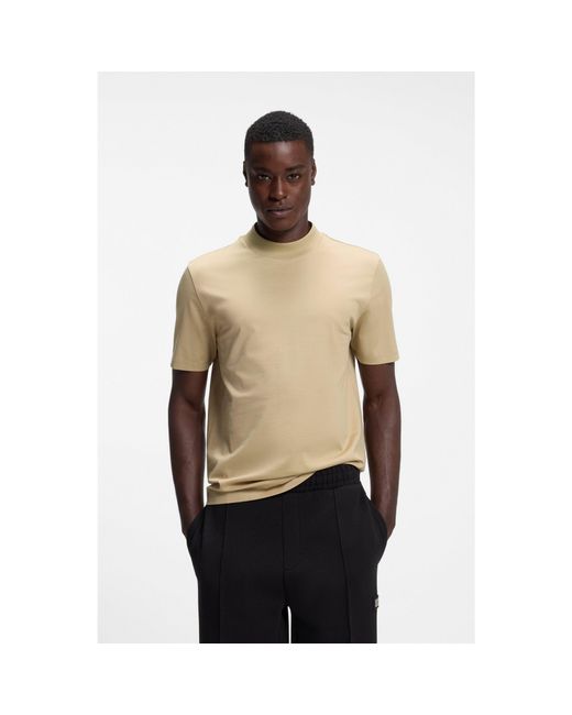HUGO Black Slim-Fit T-Shirt for men