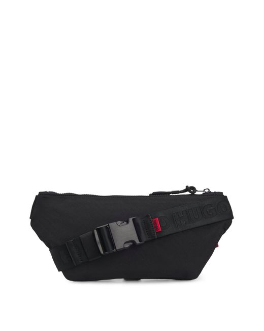 HUGO Verstellbare Gürteltasche Mit Tonalem Logo in Black für Herren
