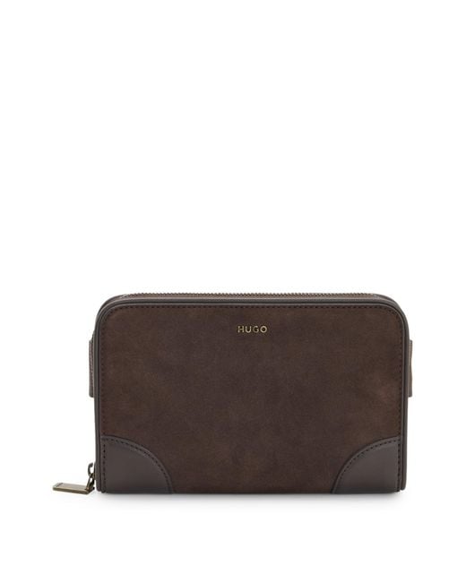 Borsa A Tracolla di HUGO in Brown da Uomo