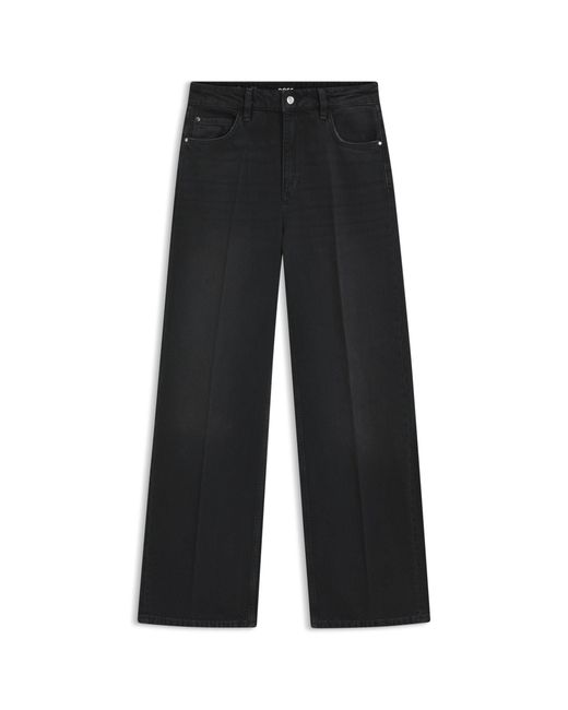 Boss Gray Boyfriend-Fit Jeans
