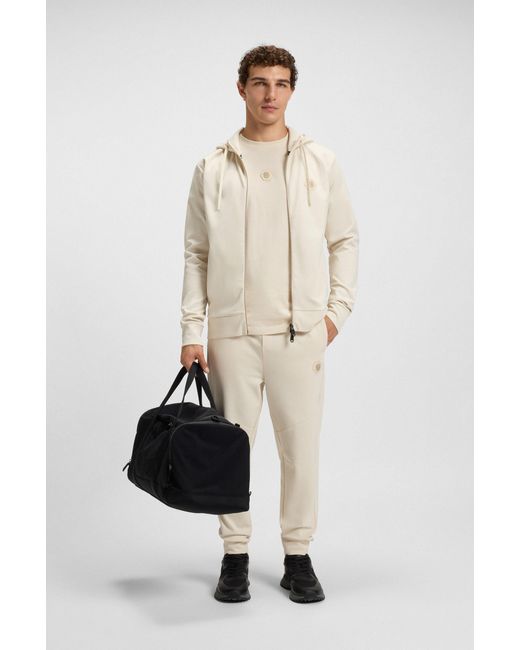 Boss Natural White Men's Tracksuits Size M for men