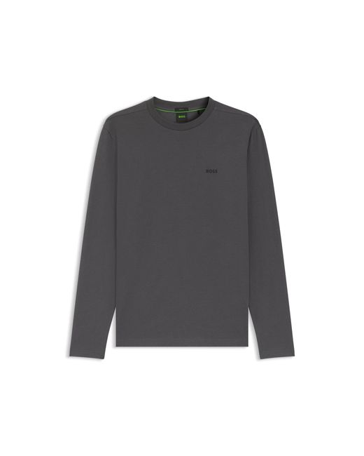 Boss Black Long-Sleeved T-Shirt for men