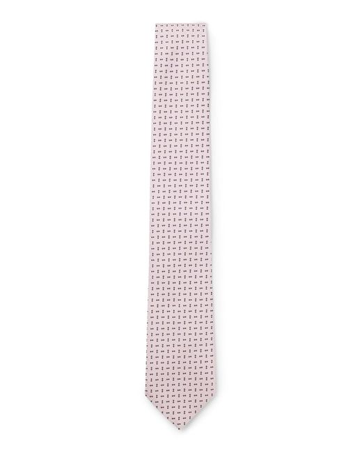 Cravatta di Boss in White da Uomo