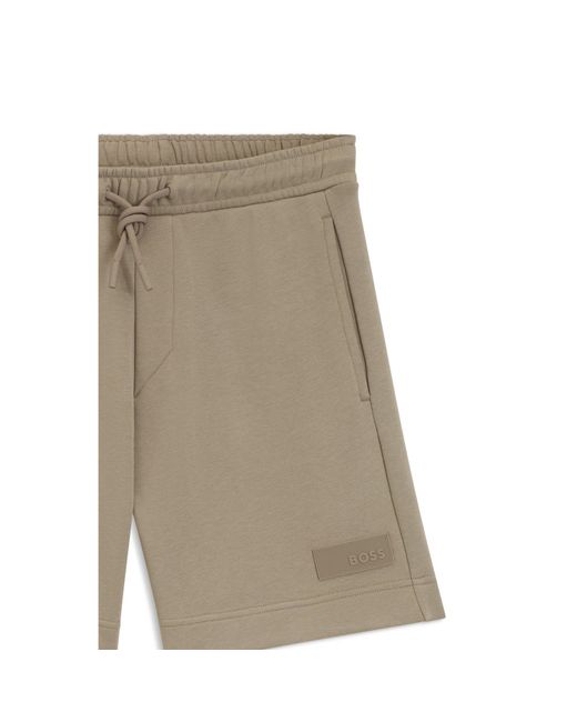 Boss Natural Relaxed-Fit Shorts for men