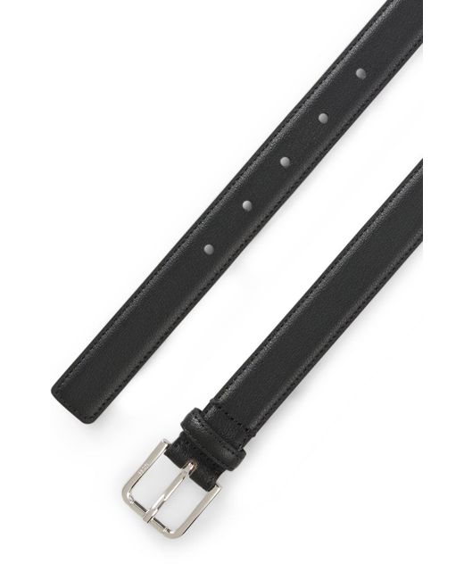 Boss Black Gürtel Aus Italienischem Leder Mit Dornschließe