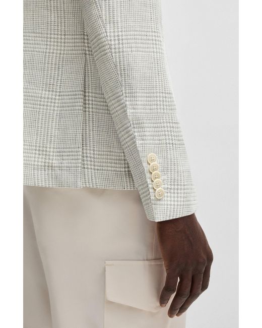 Boss White Light Grey Men's Sport Coats Size 38r for men