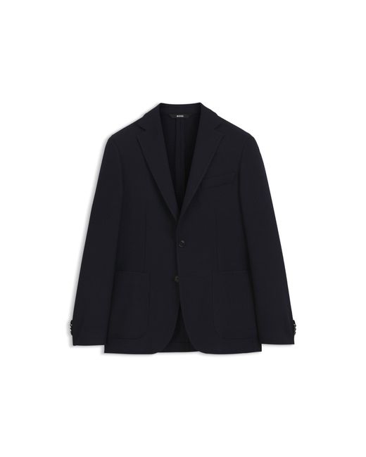 Boss Blue Slim-Fit Jacket for men