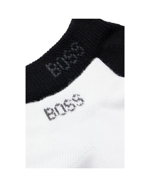 Boss Black Five-Pack Of Ankle-Length Socks for men