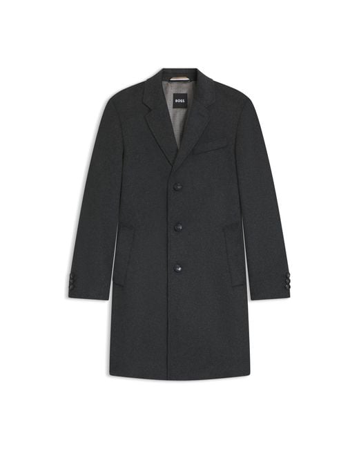 Boss Black Slim-Fit Coat for men