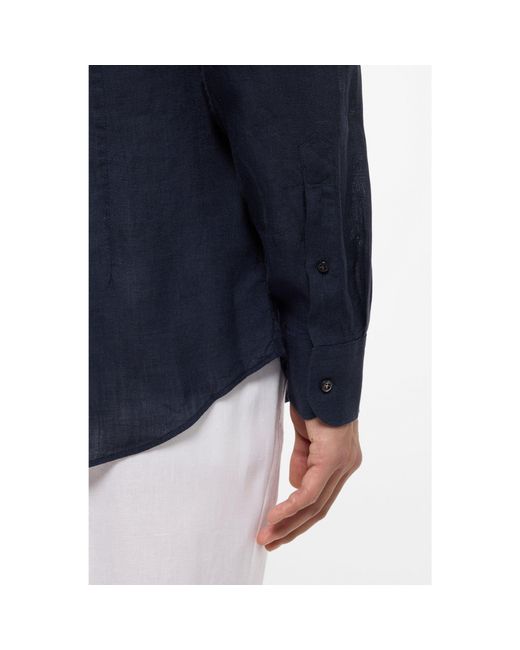 Boss Blue Slim-Fit Shirt for men