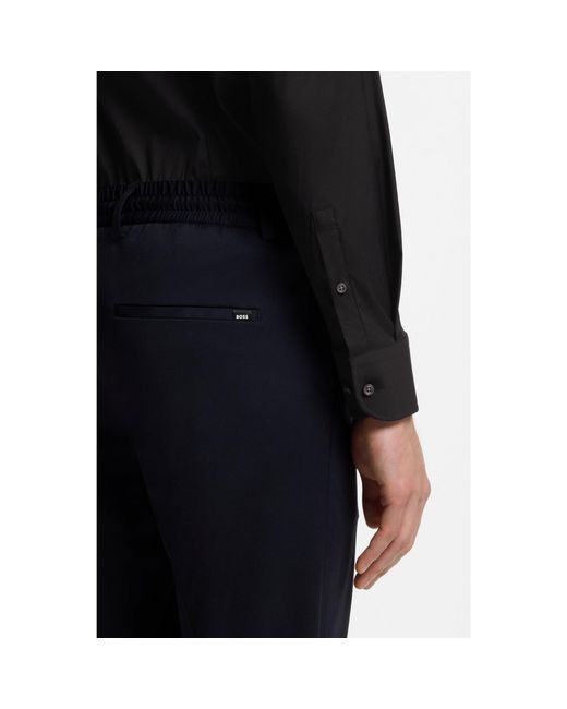 Boss Blue Slim-Fit Shirt for men