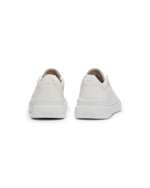 HUGO White Cupsole Trainers