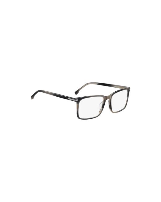 Boss Metallic Acetate Optical Frames With-Tone Trims for men