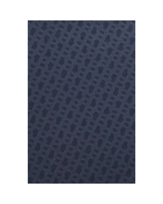 Boss Blue Monogram-Canopy Pocket Umbrella
