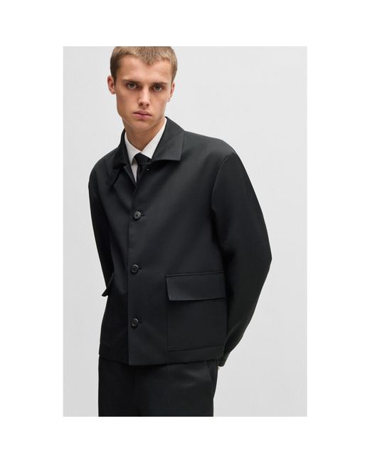 HUGO Black Forward Jacket for men