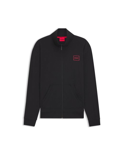 HUGO Black Relaxed-Fit Jacket for men