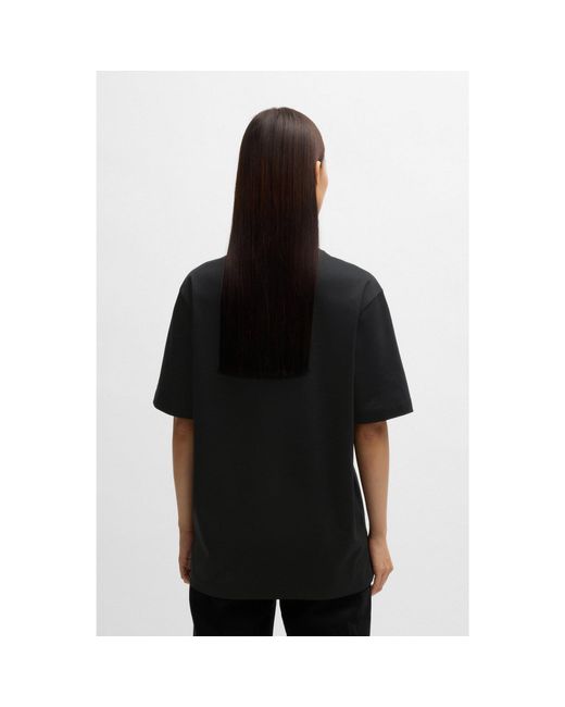 Boss Black X Creation Of The Gods T-Shirt With Taotie Embroidery for men