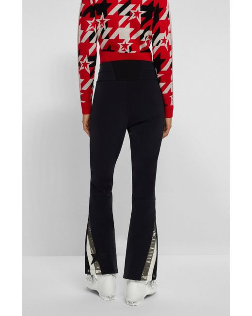 Boss Red X Perfect Moment Ski Trousers With Stripes And Branding