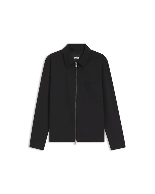 Boss Black Zip-Up Jacket for men