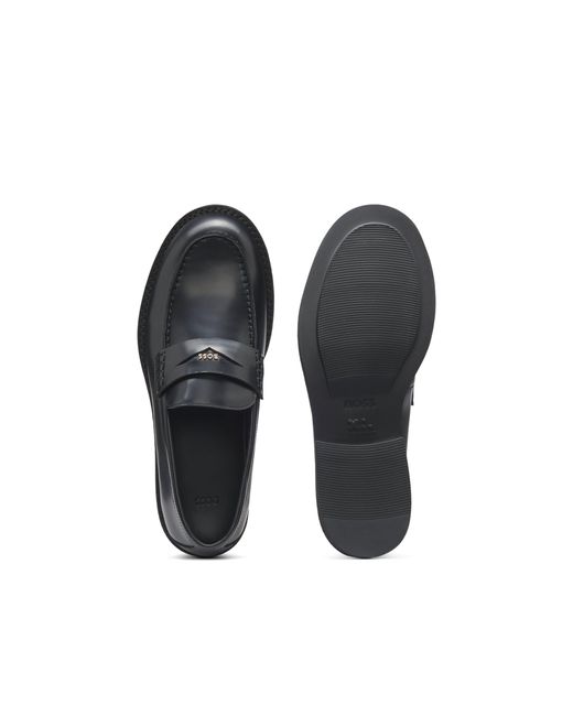 Boss Black Penny Moccasins