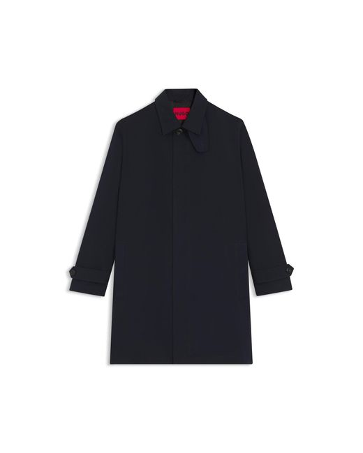 HUGO Black Regular-Fit Coat for men