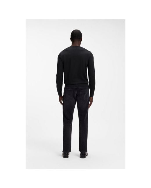 Boss Black V-Neck Sweater for men