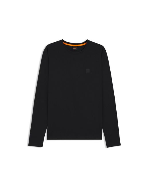 Boss Black Long-Sleeved T-Shirt for men