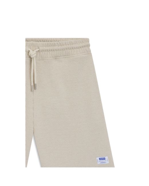 HUGO Natural Loose-Fit Shorts for men