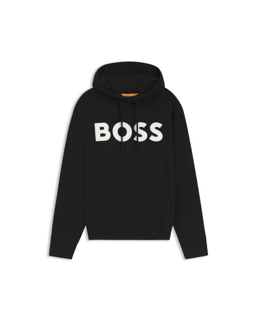 Boss Black Relaxed-Fit Hoodie for men