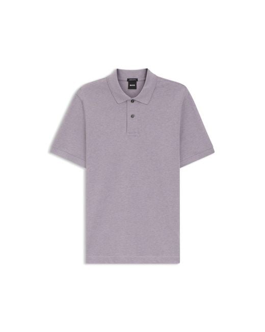 Boss Purple Pallas Polo Shirt for men