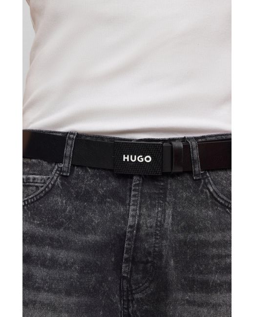 hugo boss plaque belt