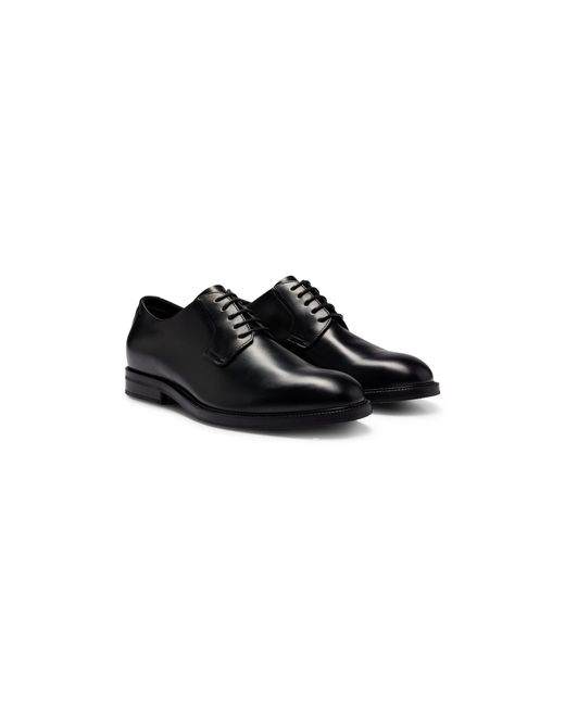 Boss Black Dressletic Leather Derby Shoes for men