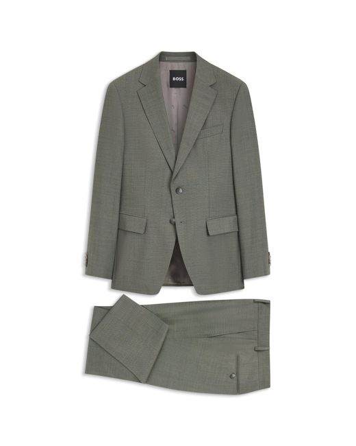 Boss Green Two-Piece Slim-Fit Suit for men