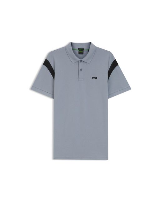Boss Blue Paddy Polo Shirt for men