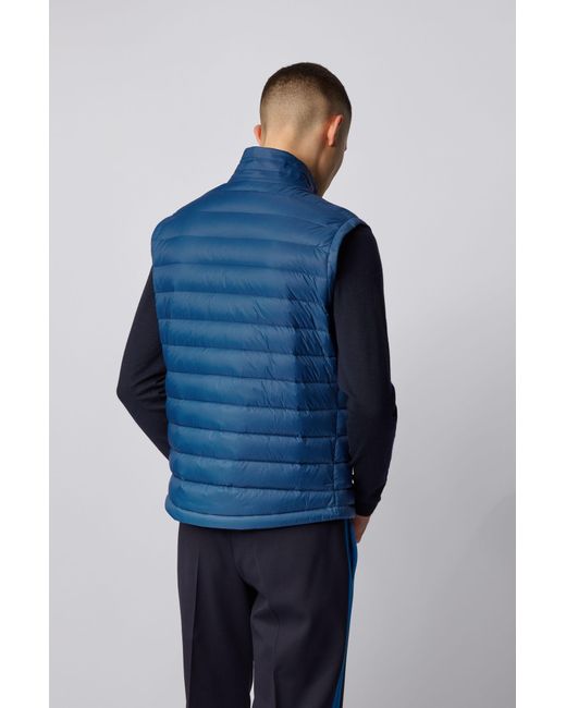 hugo boss down gilet